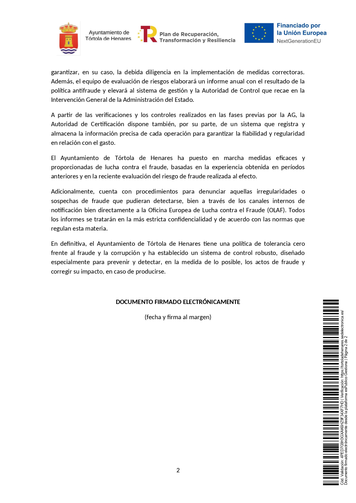 20221214 Otros ANEXO III DECLARACIN INSTITUCIONAL ANTIFRAUDE Page0002 20221214 Otros ANEXO III DECLARACIN INSTITUCIONAL ANTIFRAUDE Page0002