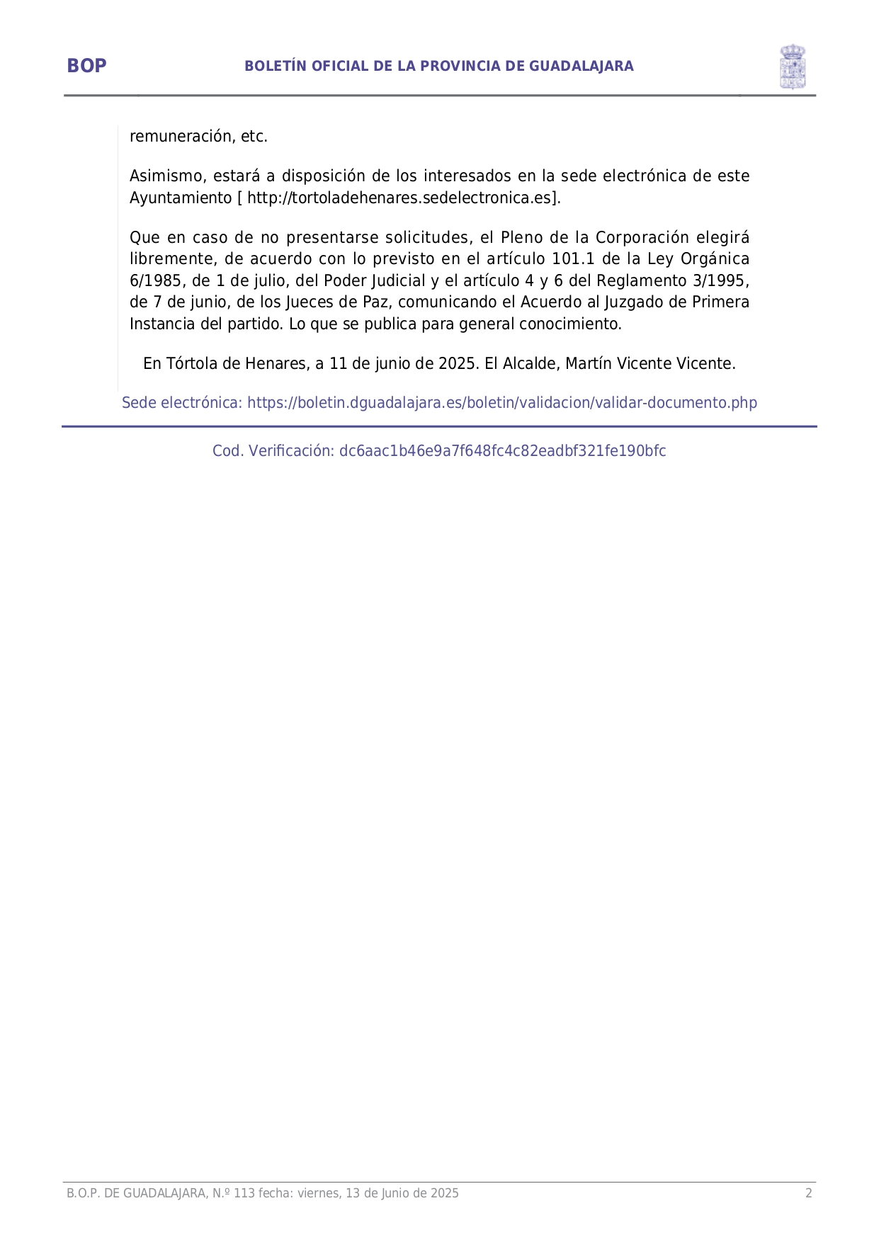 20250613 Otros Publicacin BOP 113 De 13062025 Page0002 20250613 Otros Publicacin BOP 113 De 13062025 Page0002