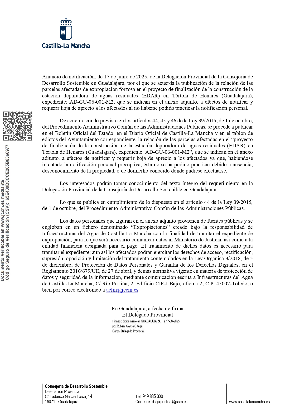 20250623 ANUNCIO REQUERIMIENTO HATORTOLA DE HENARES Page0001 20250623 ANUNCIO REQUERIMIENTO HATORTOLA DE HENARES Page0001