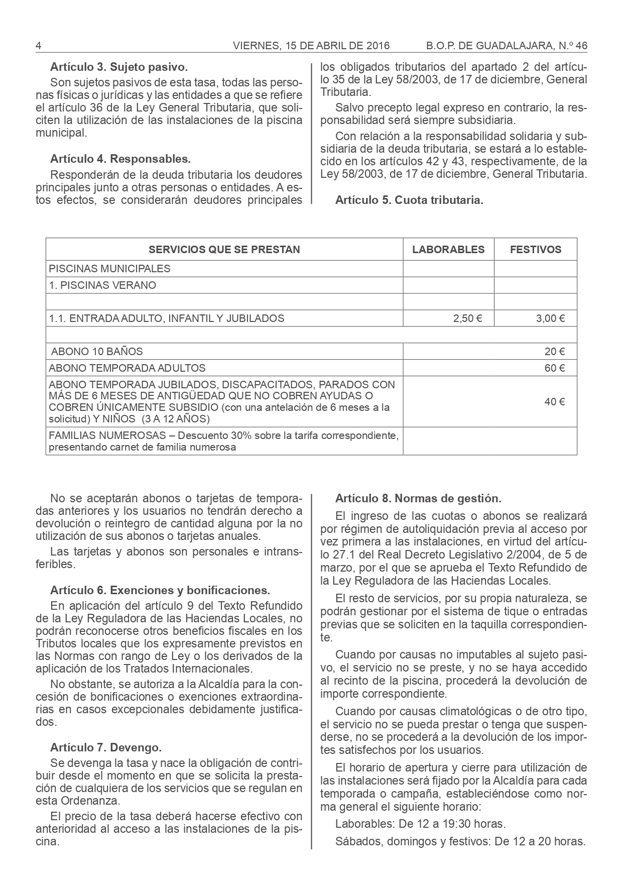 Anuncio BOP Instanlaciones Deportivas Piscina Page0002