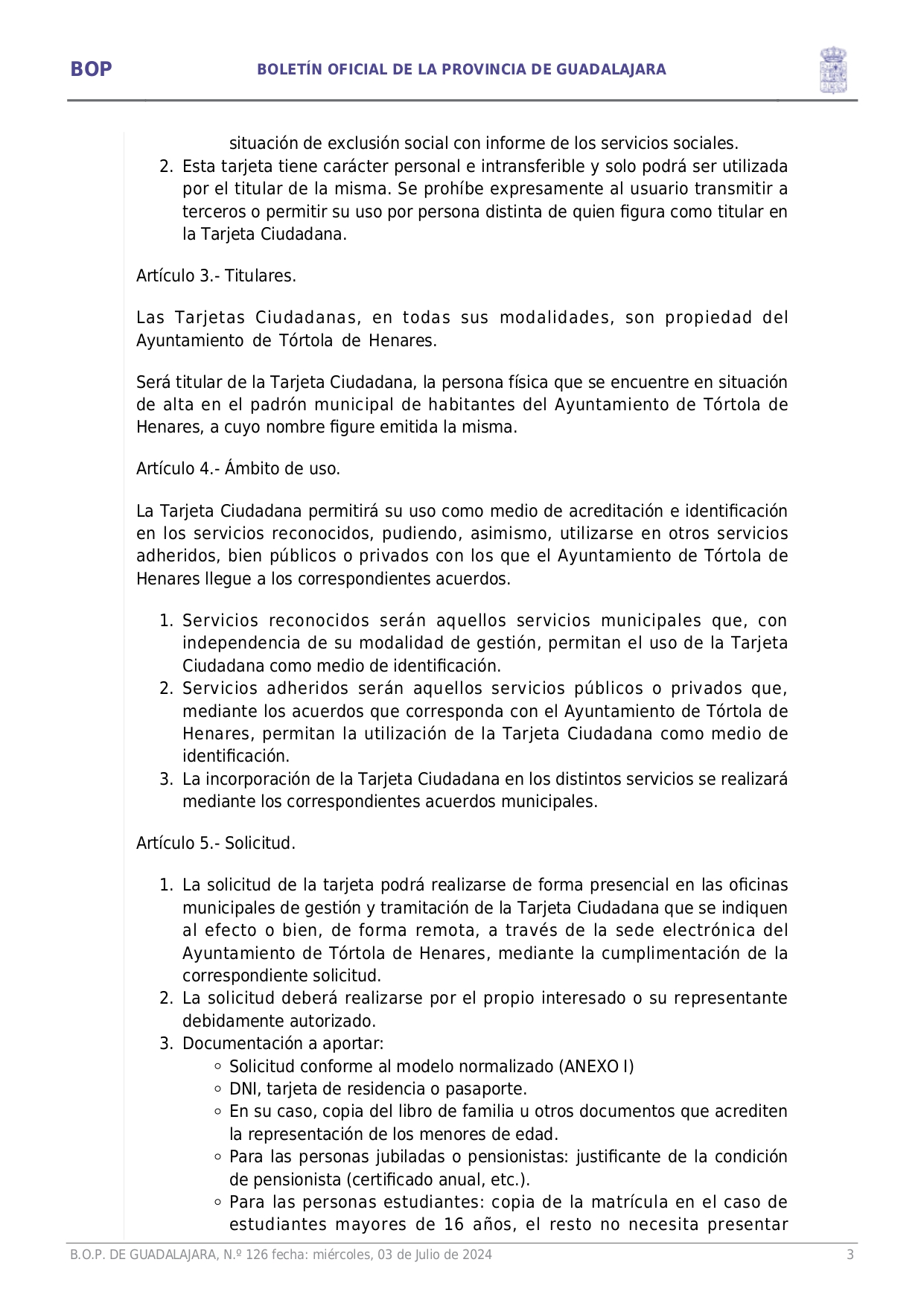 Aprobacin Definitiva Ordenanza Reguladora Condiciones Solicitud Expedicin Y Uso Tarjeta Ciudadana Page003