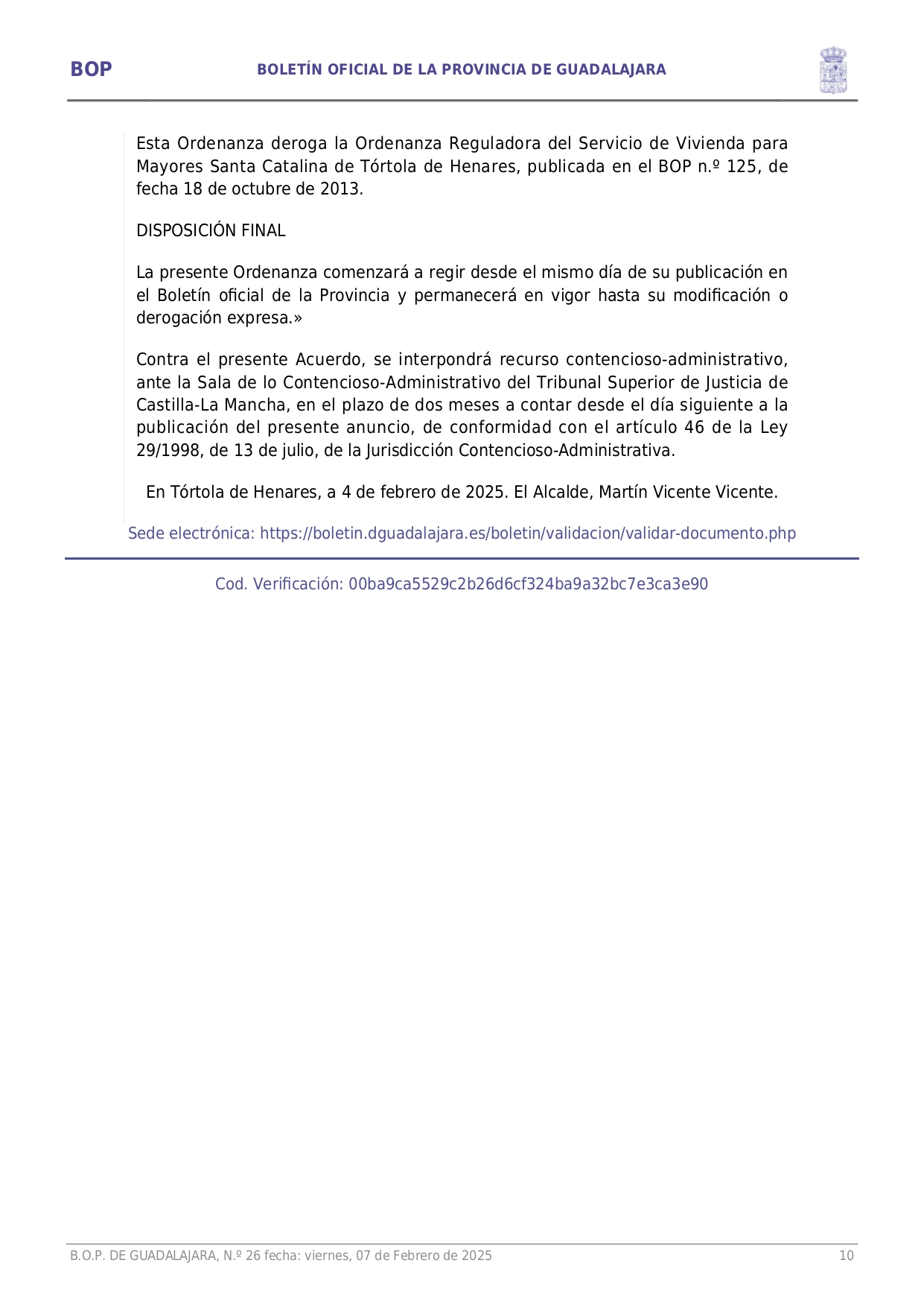 Aprobacin Definitiva Del Rgimen Interior De La Vivienda De Mayores De Trtola De Henares Page010 Aprobacin Definitiva Del Rgimen Interior De La Vivienda De Mayores De Trtola De Henares Page010
