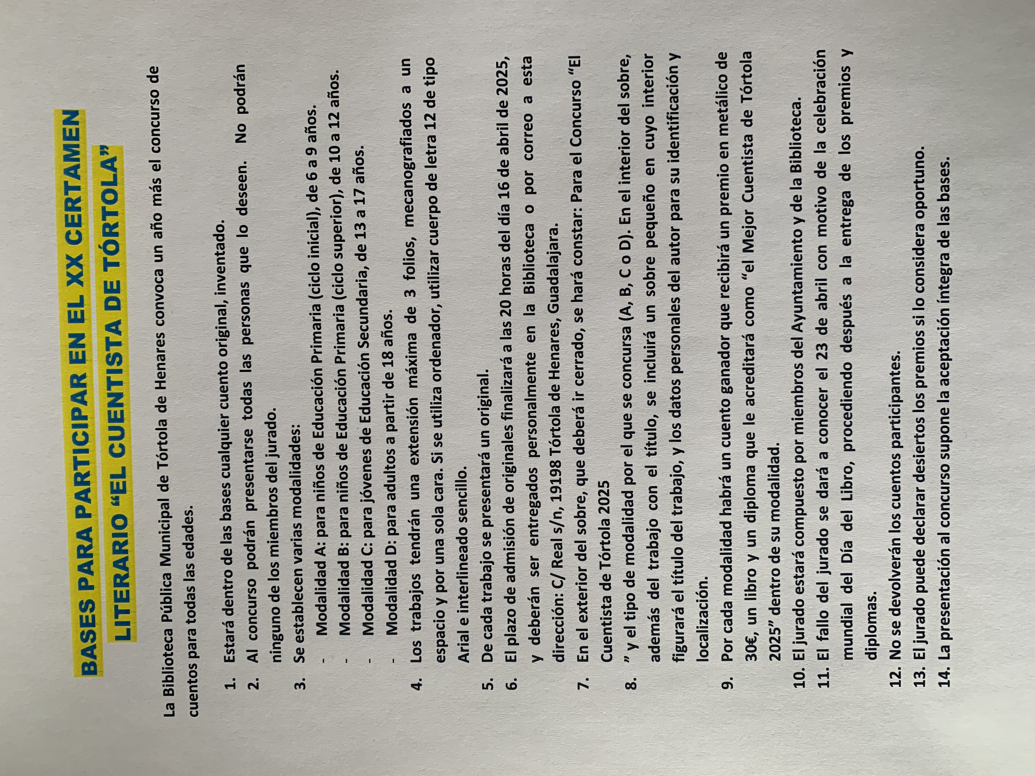 BASES 2025 BASES 2025