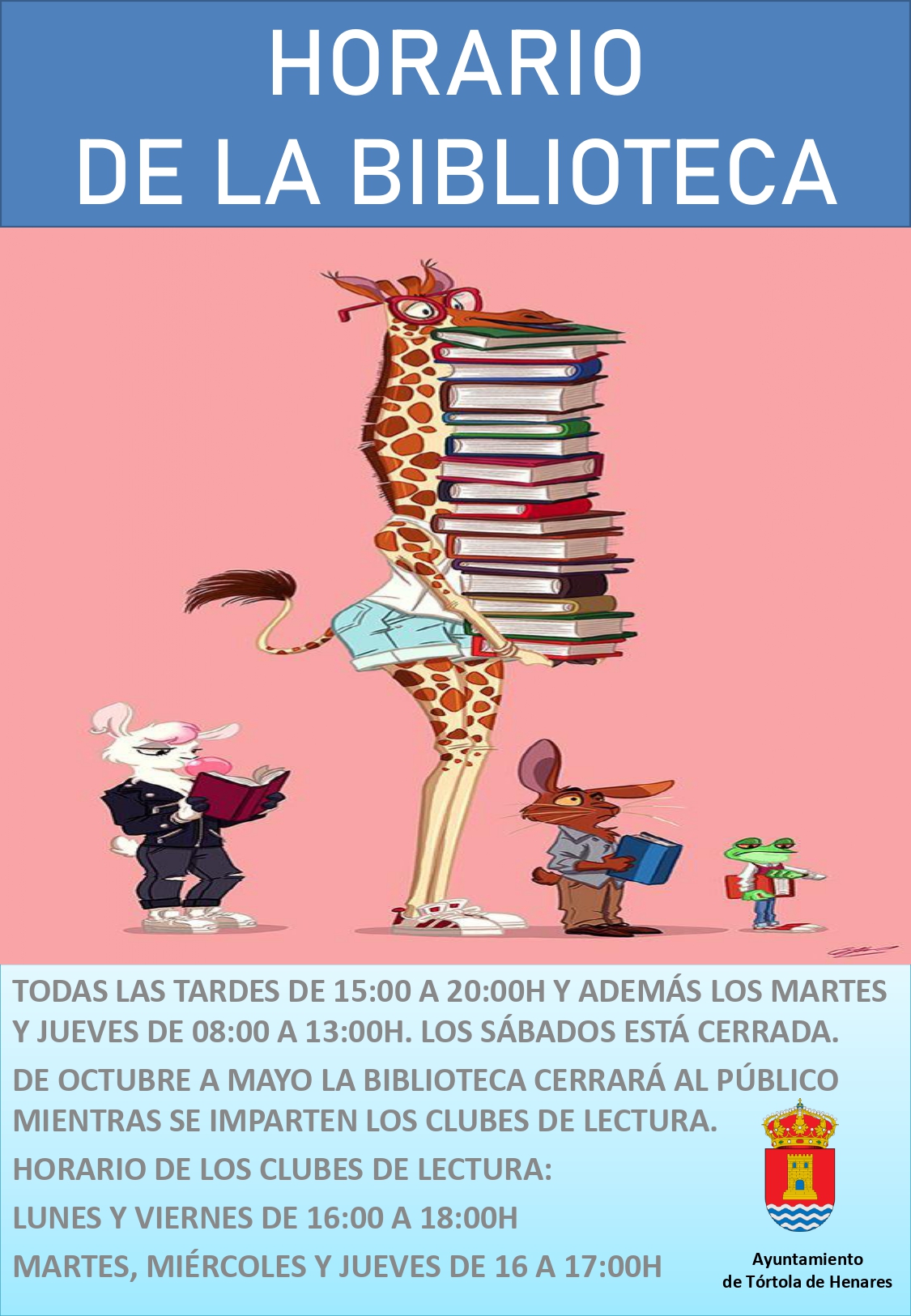 HORARIO BIBLIOTECA Desde Septiembre 2021 Page0001