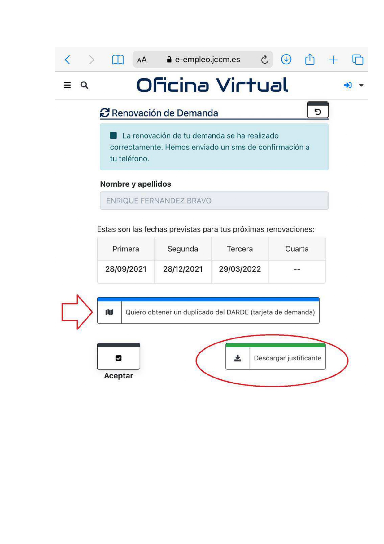 PROCEDIMIENTO RENOVACIN DE LA DEMANDA Page0004