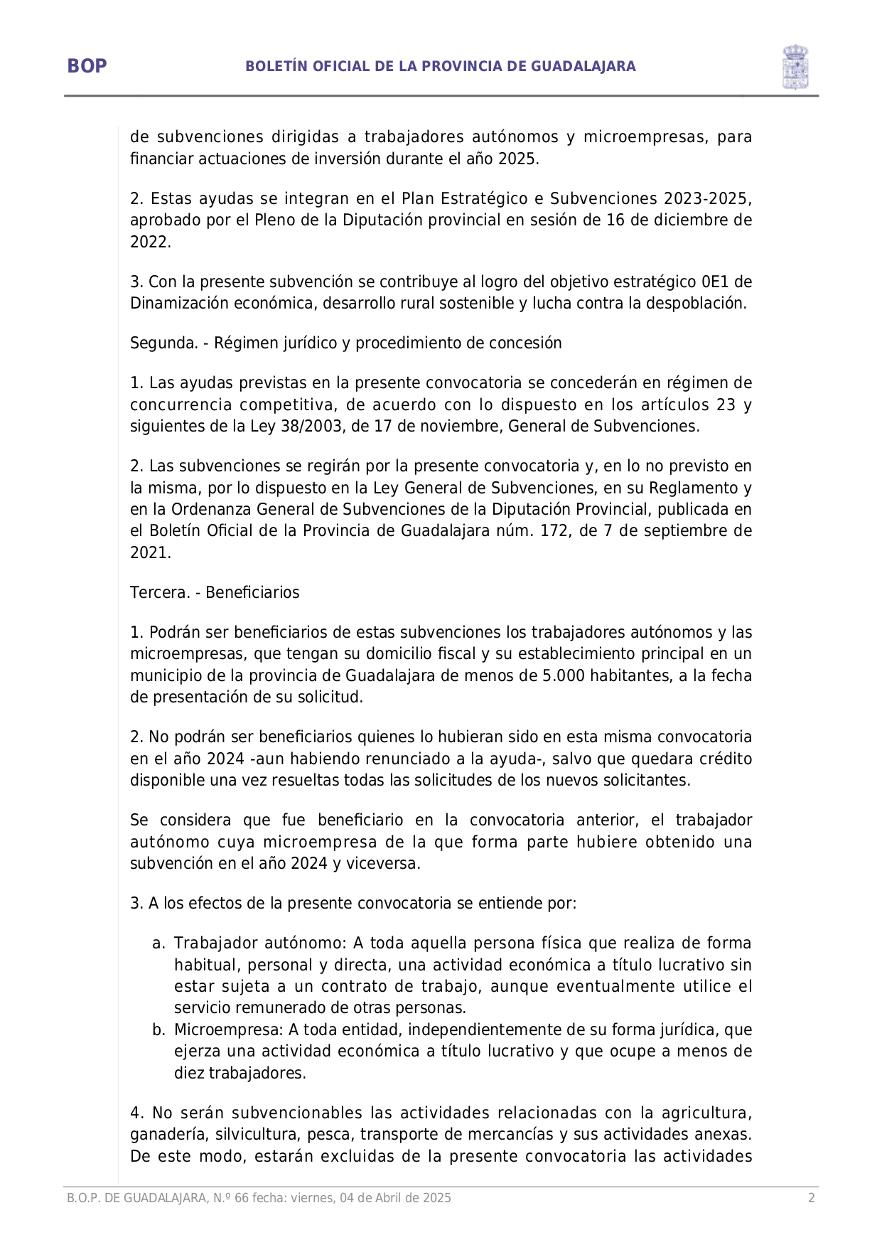 Subvenciones Autnomos Y Microempresas Municipios Menos 5000 Habitantes Para Actuaciones Inversin 2025 Page002 Subvenciones Autnomos Y Microempresas Municipios Menos 5000 Habitantes Para Actuaciones Inversin 2025 Page002