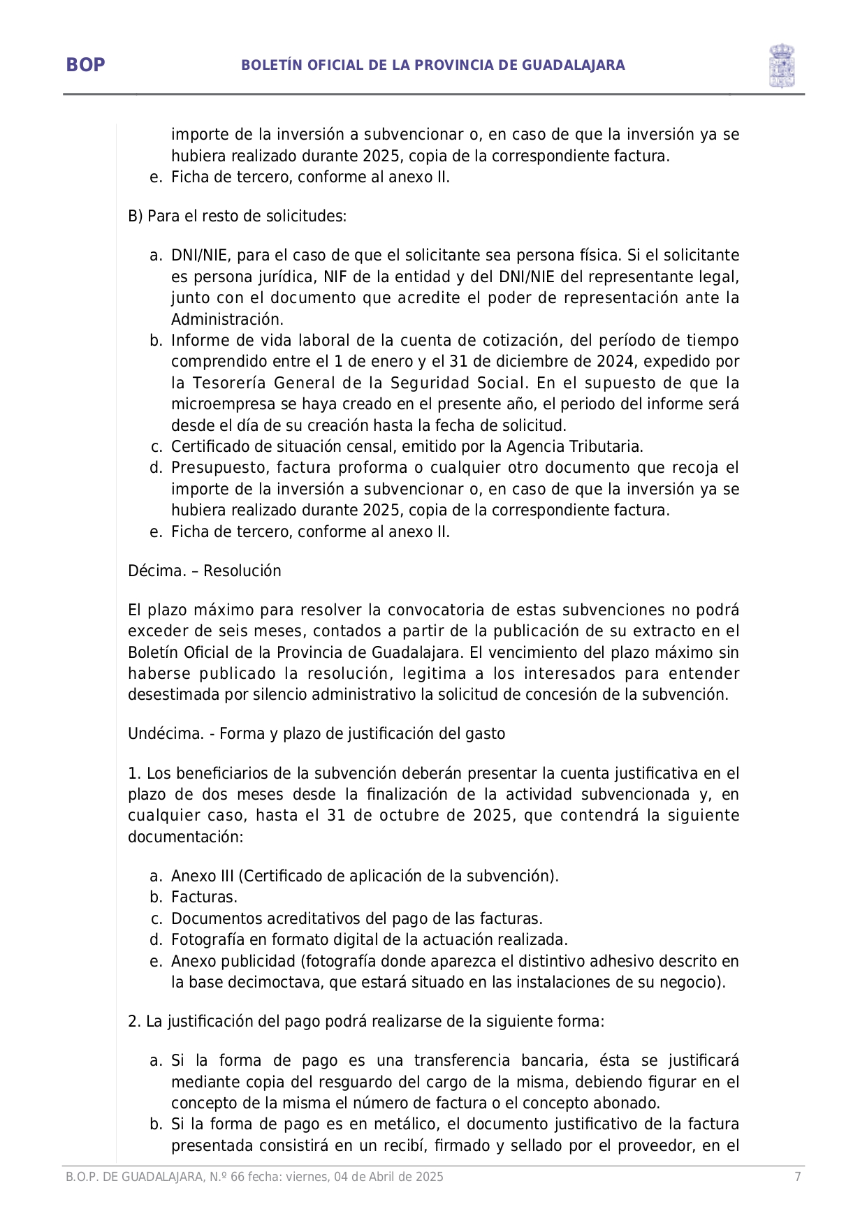 Subvenciones Autnomos Y Microempresas Municipios Menos 5000 Habitantes Para Actuaciones Inversin 2025 Page007 Subvenciones Autnomos Y Microempresas Municipios Menos 5000 Habitantes Para Actuaciones Inversin 2025 Page007